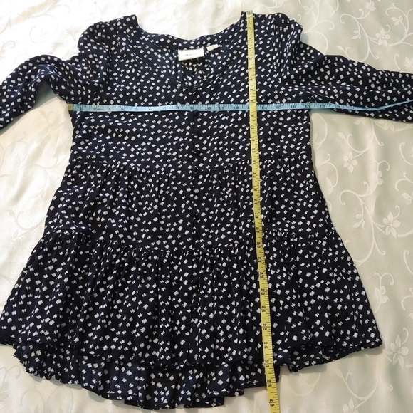 Anthropologie Maeve Lila Tiered Button Up Top Size Small - Picture 12 of 13